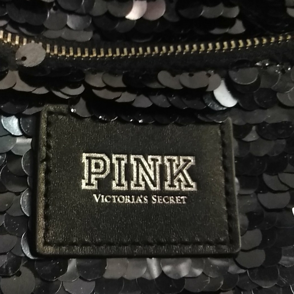 Pink Victoria's Secret sequin backpack - Picture 2 of 16